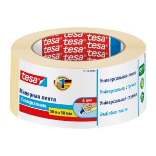 Малярная лента Tesa УниверсЭко, 50 м х 50 мм