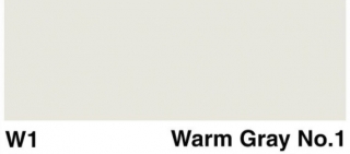 Чернила Various Ink для маркеров Copic цвет W1 Warm Grey Теплый серый, спиртовая основа, 12 мл