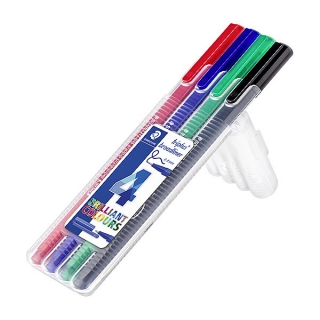 Набор гелевых ручек Triplus в пластиковом пенале