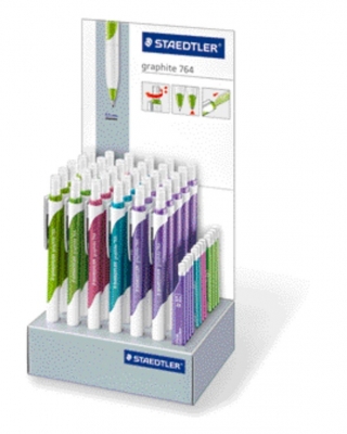 Дисплей: 30 штук автокарандашей 764+12 пеналов с грифелями