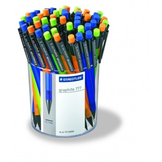 Дисплей автокарандаши Graphite 0.7 B, 50 штук в ассортименте
