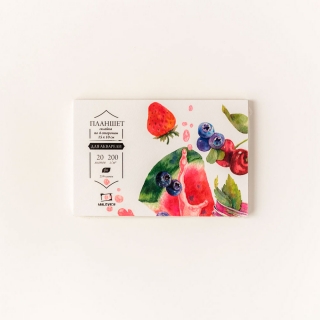 Склейка Малевичъ для акварели "Sweet dreams", Fin, 200 г/м, 10х15 см, 20л