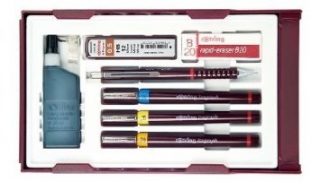 Набор изографов College, толщина линии 0.2, 0.3, 0.5 мм